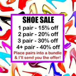 HUGE SHOE SALE - BUY MORE to SAVE MORE!  Sizes 7-8.5  Some NWT Some EUC